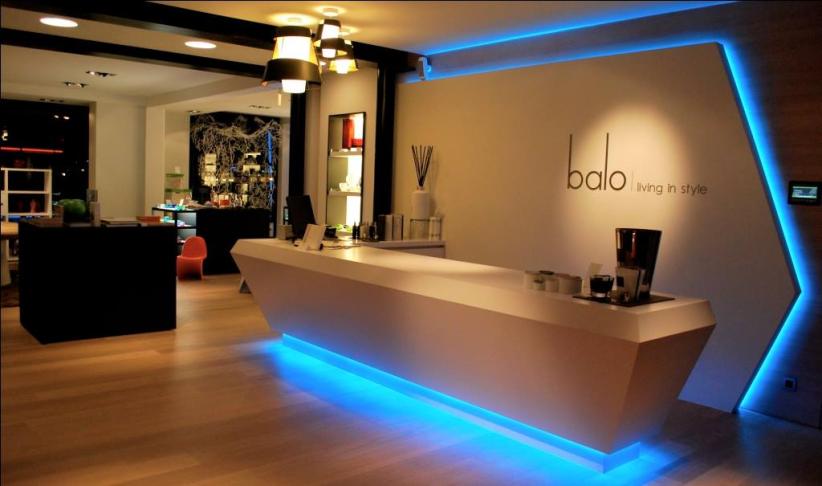 Verlichting en domotica in interieurwinkel  te Mol